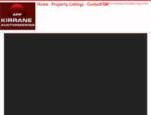 Tablet Screenshot of kirraneauctioneers.com